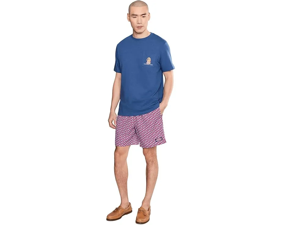 Шорты Chappy Trunks 7 дюймов Vineyard Vines с принтом