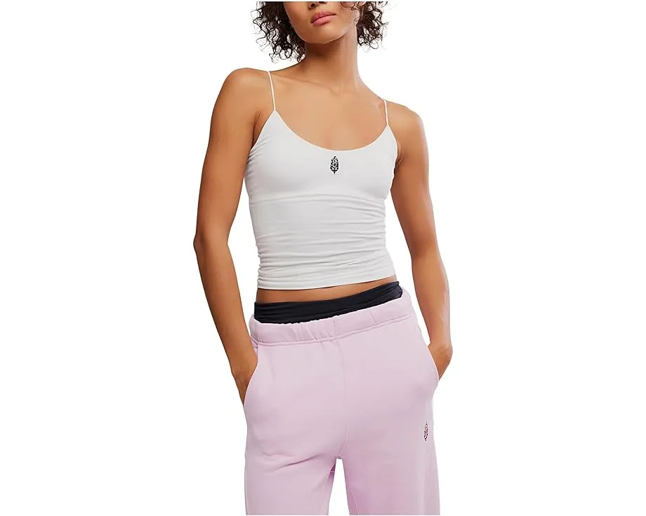 Skinny Strap Logo Tank