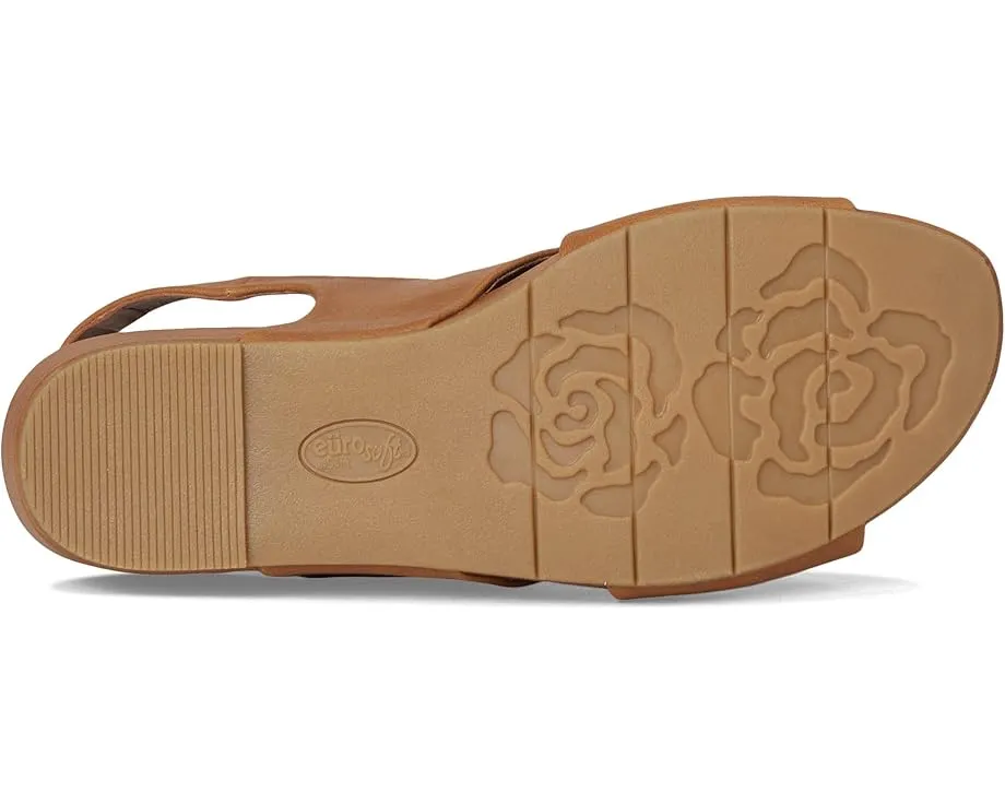 Сандалии EuroSoft Rhonda на клиновидном каблуке с регулируемой пряжкой