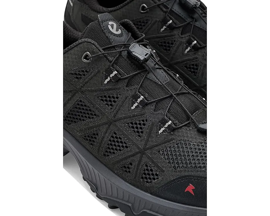 ECCO Receptor XP Breathru Toggle черные треккинговые кроссовки из текстиля