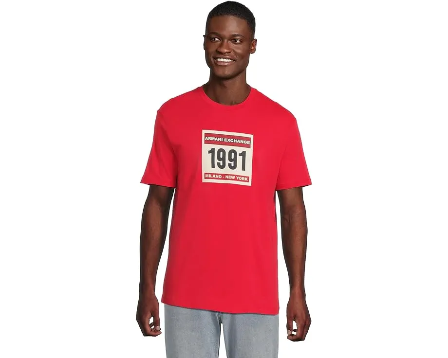 Футболка Armani Exchange с графикой 1991