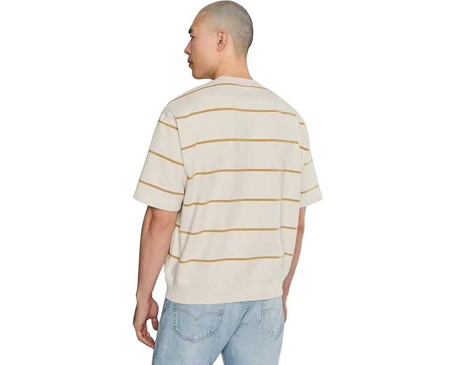 Лонгслив RVCA Vacancy Short Sleeve Crew из французского махрового полотна