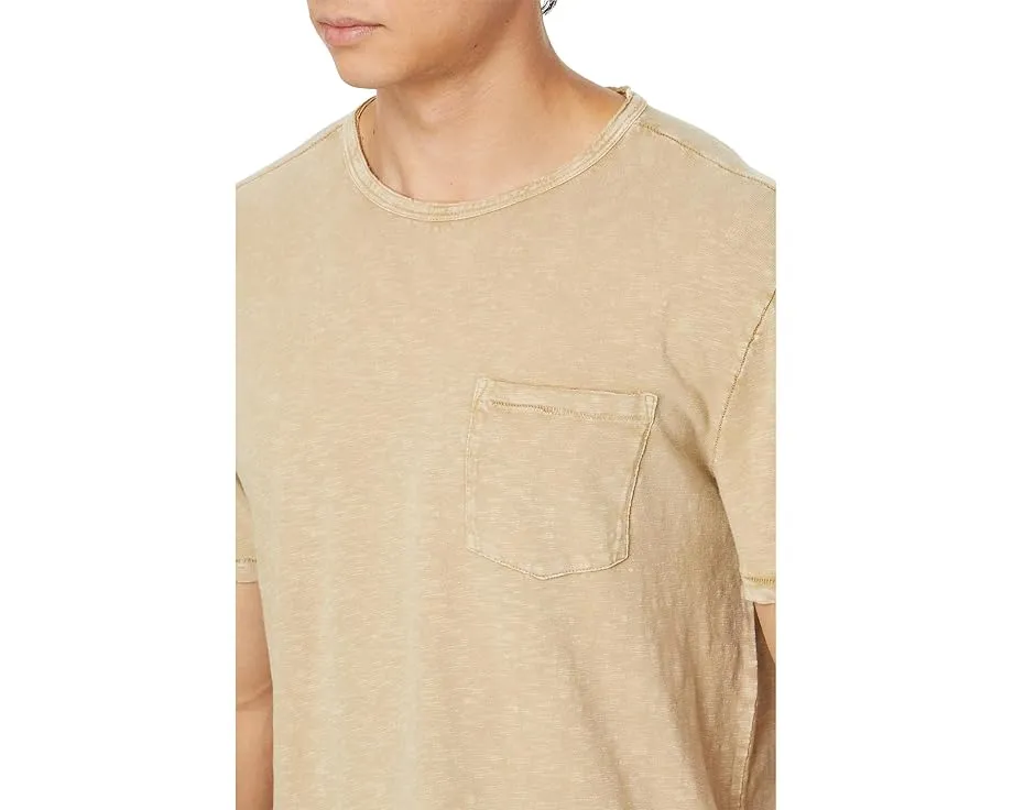 Футболка John Varvatos Cooper Tee K4155F24 из хлопка с эффектом состаренности