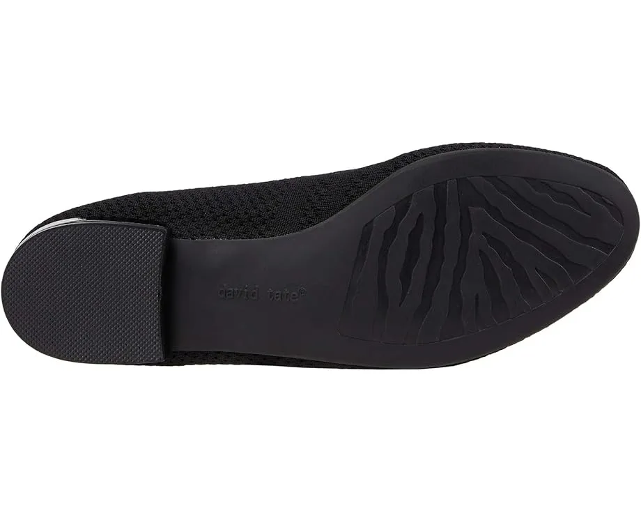 Балетки David Tate Ultimate из эластичного трикотажа с заостренным носком