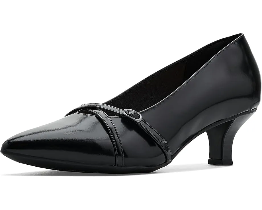 Туфли Kepley Star от Clarks с перекрестным ремешком и заостренным носком