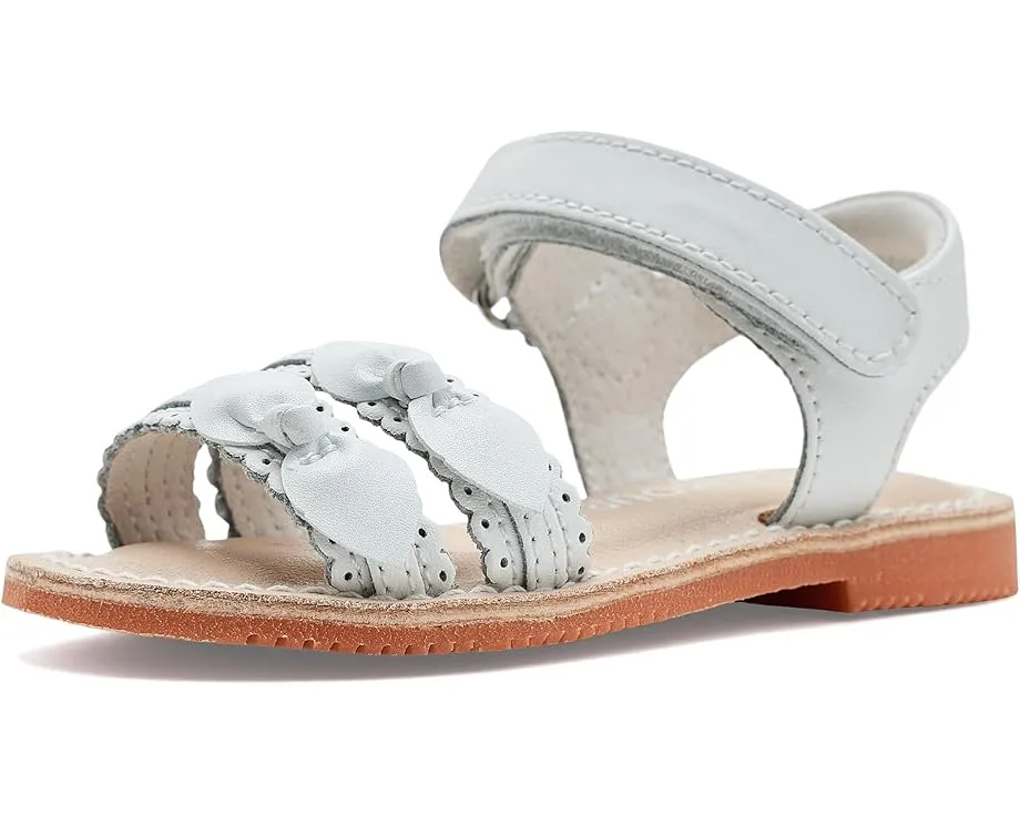 L'Amour Shoes Kids сандалии Josie с фигурным краем и памятью формы