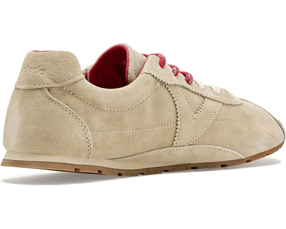 Кроссовки Victoria Aster из замши с тисненым логотипом