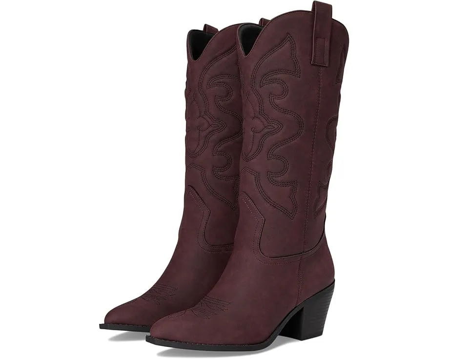 Ботильоны Chantry от Journee Collection в ковбойском стиле с острым носком