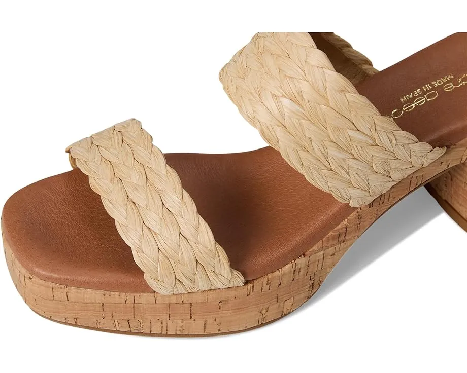 Бренд Andre Assous Сандалии Cairo на квадратном каблуке с пробковым верхом