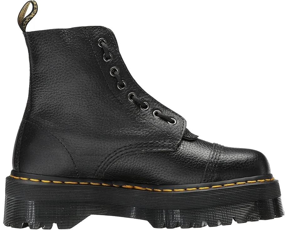 Ботинки Dr. Martens Sinclair на платформе из мягкой нубуковой кожи с молнией спереди