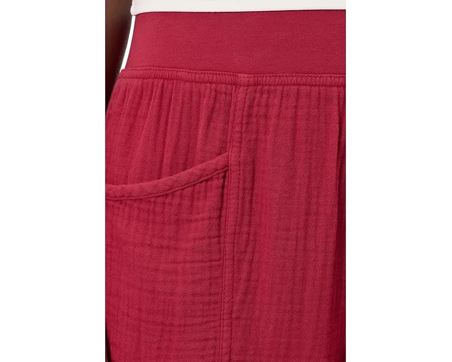 Широкие брюки Elu из хлопка с кружевной отделкой от XCVI