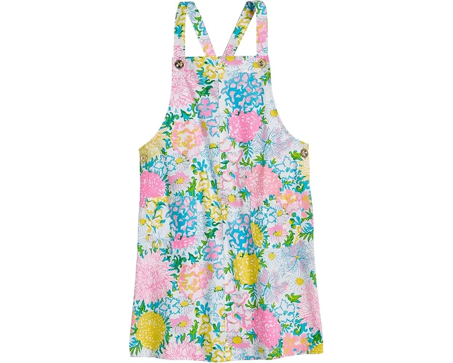 Детское платье-комбинезон Varney от Lilly Pulitzer с цветочным принтом