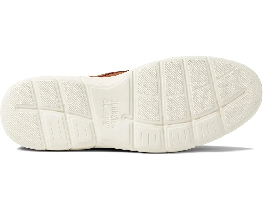 Туфли Johnston & Murphy Parsons Plain Toe из кожи и текстиля