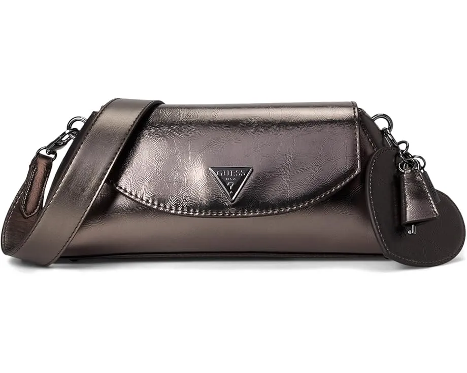 Сумка через плечо GUESS Bolena Flap с магнитной застежкой и съемным шармом