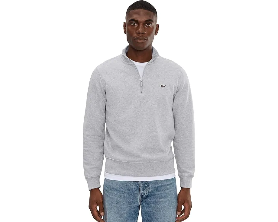 Толстовка Lacoste High Neck Zipped Fleece с высоким воротником на молнии