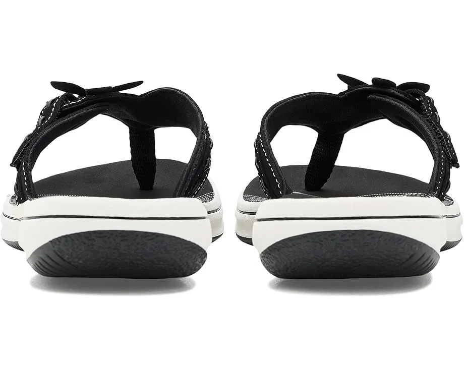 Сандалии Clarks Breeze Opal с цветочным декором и амортизирующей стелькой Cloudsteppers
