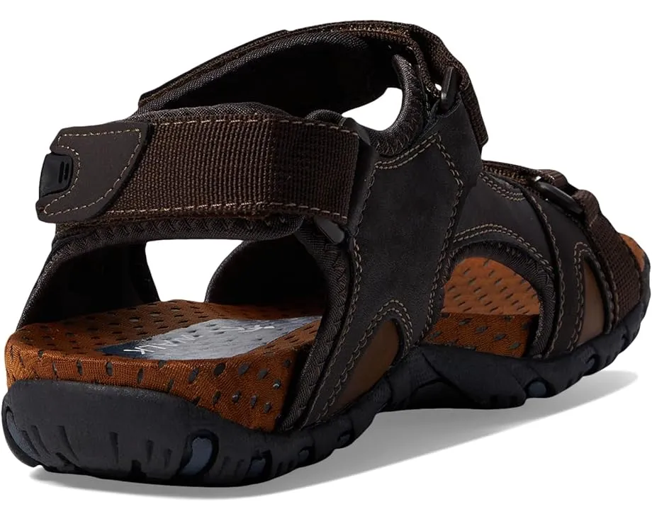 Сандалии Nunn Bush Rio Bravo 3-Strap River с регулируемыми липучками и подошвой из ЭВА