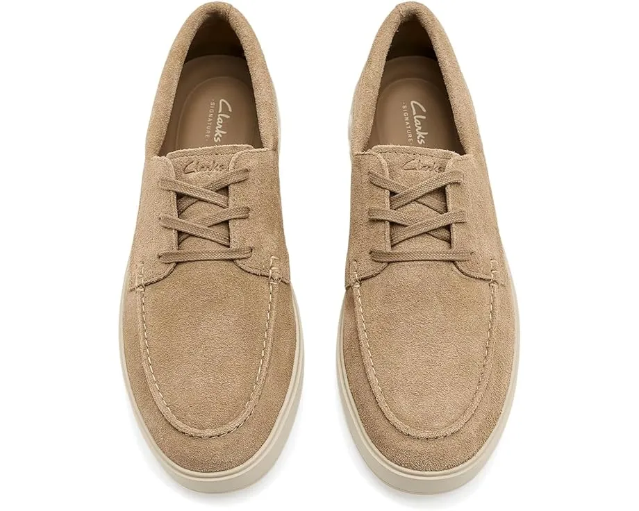 Обувь Clarks Lockford Boat из замши с мокасиновым носком для умного кэжуала