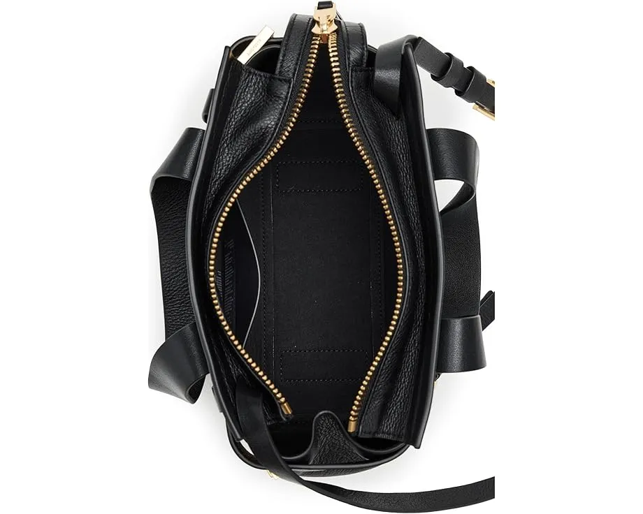 Мини сумка AllSaints Perez из коровьей кожи со съемным ремнем