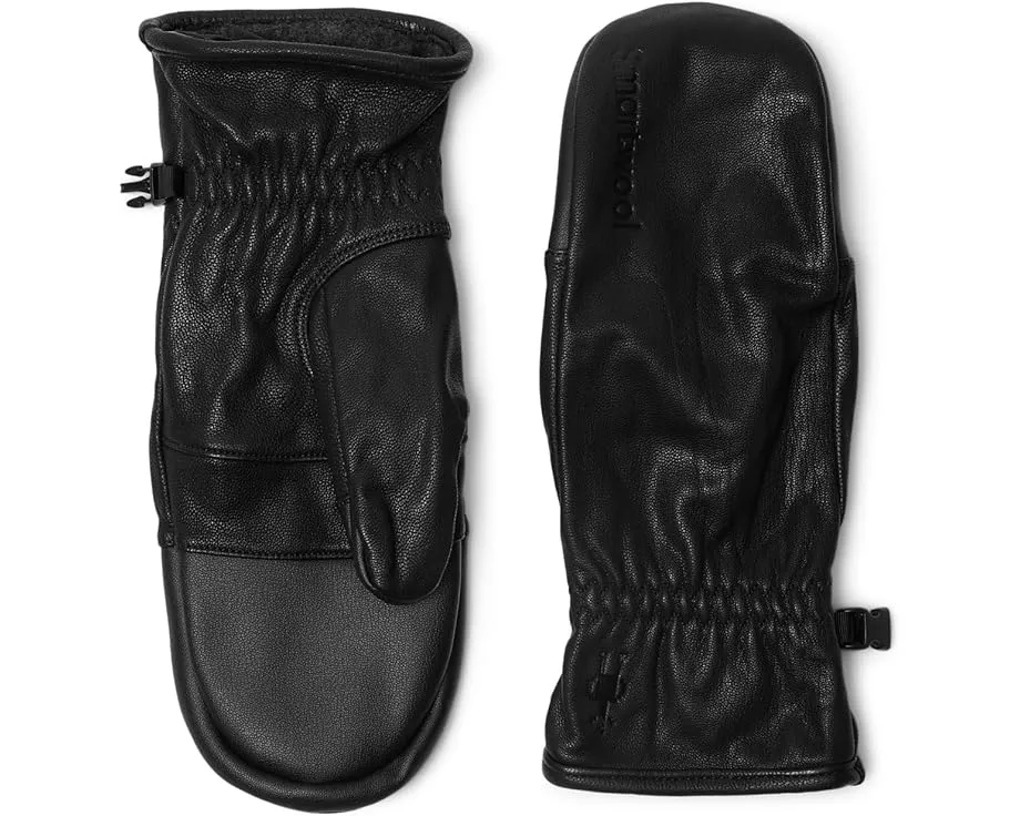 Утепленные варежки Smartwool Ridgeway Lined с кожаным верхом и сенсорным экраном