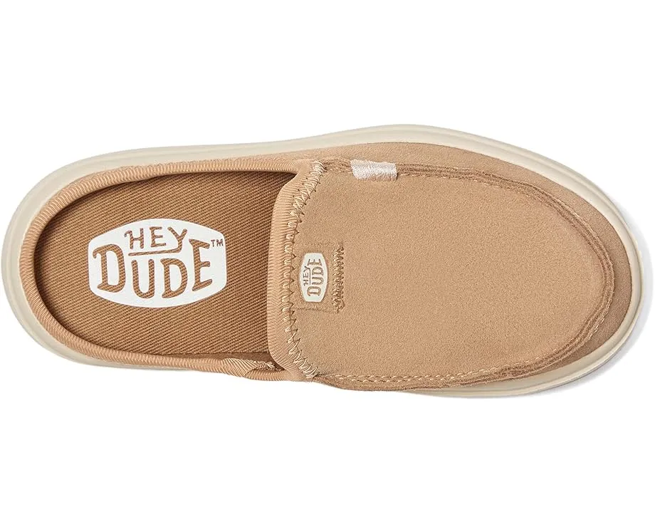Детские слипоны Hey Dude Austin Lift Y Classic с приподнятой пяткой и мокасиновым носком