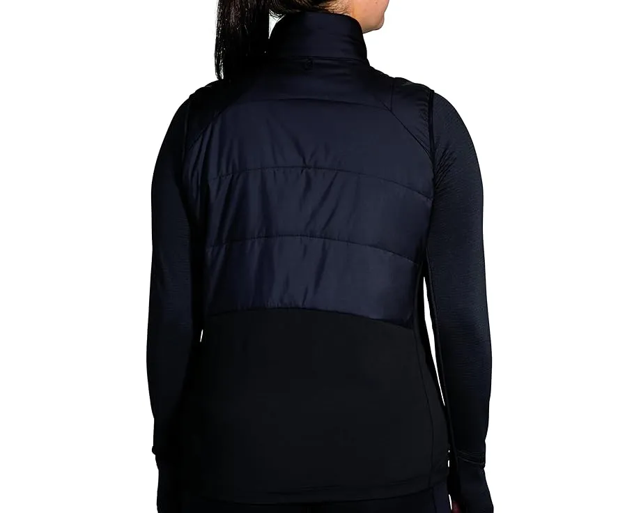 Brooks утепленный жилет Shield Hybrid 3.0 с ветрозащитой