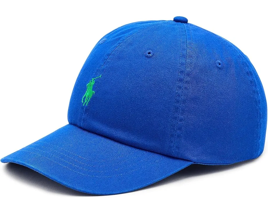 Polo Ralph Lauren The Iconic Cotton Chino Ball Cap из хлопка с вышитым пони