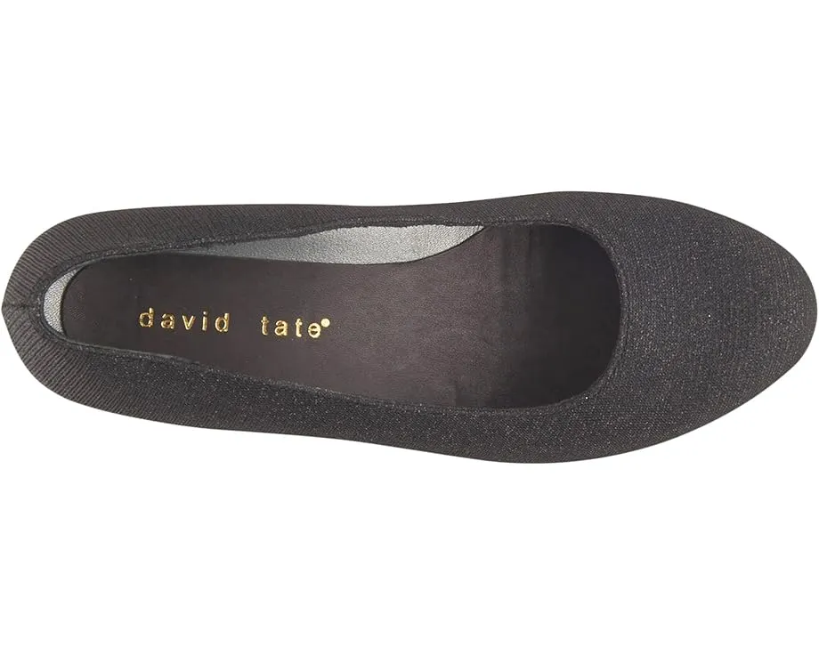 Туфли David Tate Suave на низком каблуке с замшевым верхом