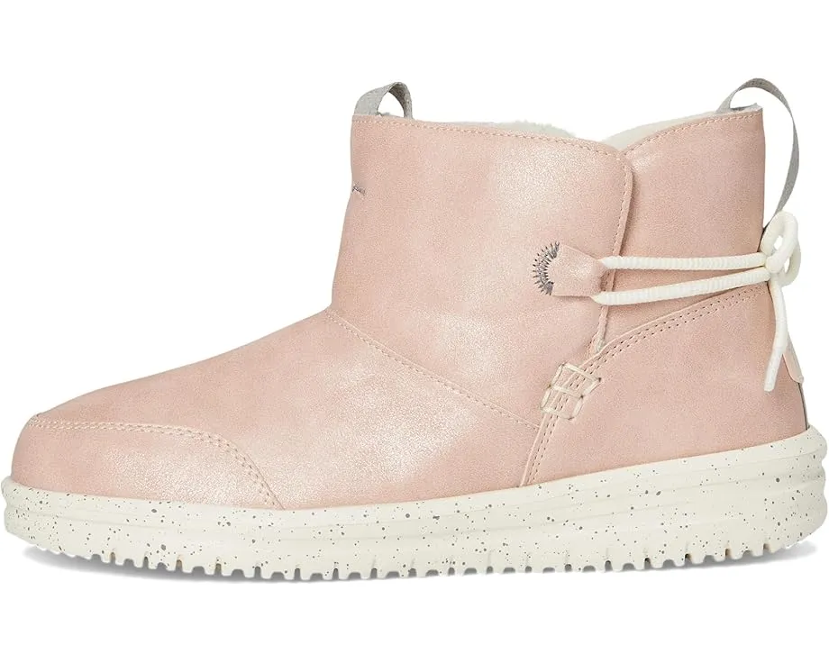 Hey Dude Kids Camden Bow Boots Cozy детские сапожки с бантом и искусственным мехом