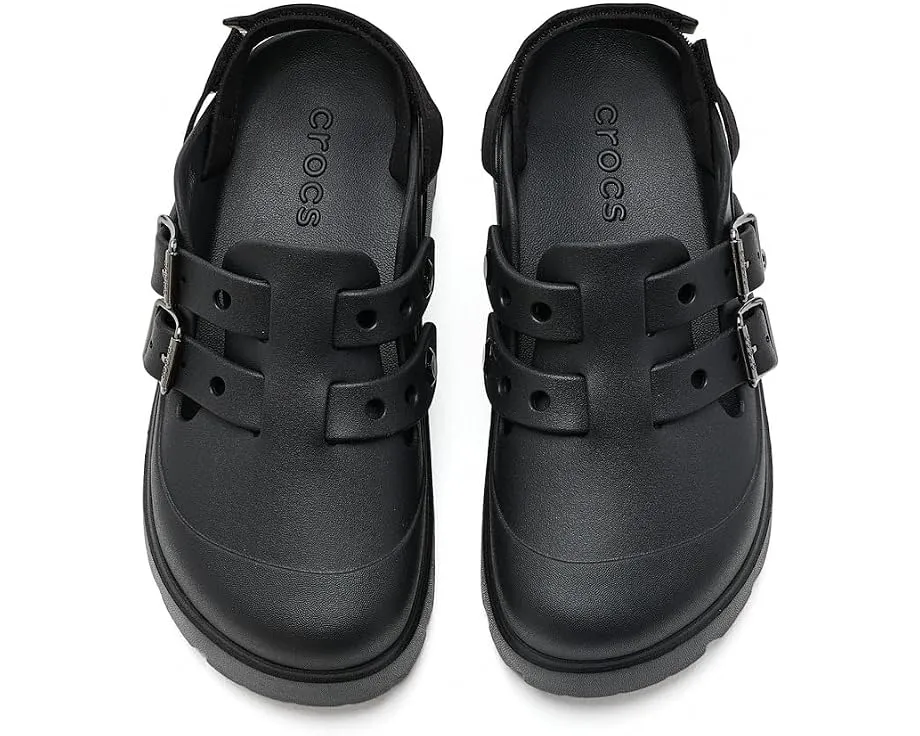 Сабо Loaferette от Crocs с блестками