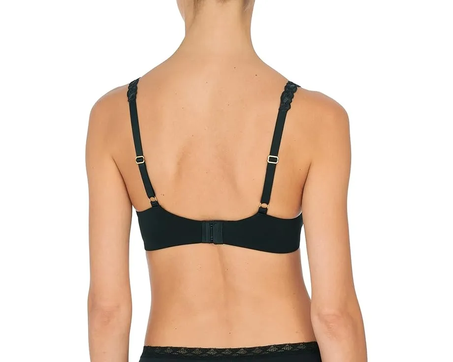 Бюстгальтер Natori Pure Luxe Contour с косточками и кружевом