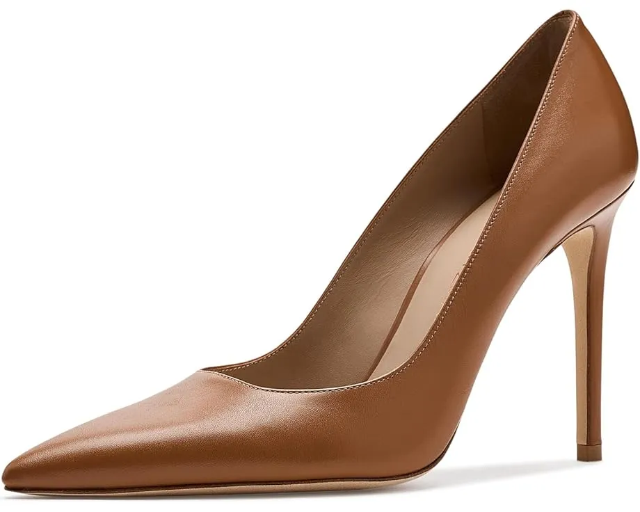 Туфли Stuart Power 100 на шпильке с глянцевым верхом от Stuart Weitzman