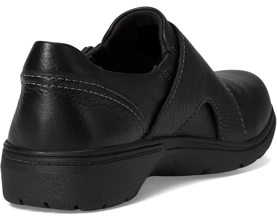 Туфли Clarks Carleigh Jazz с круглым носком и пряжкой на ремешке