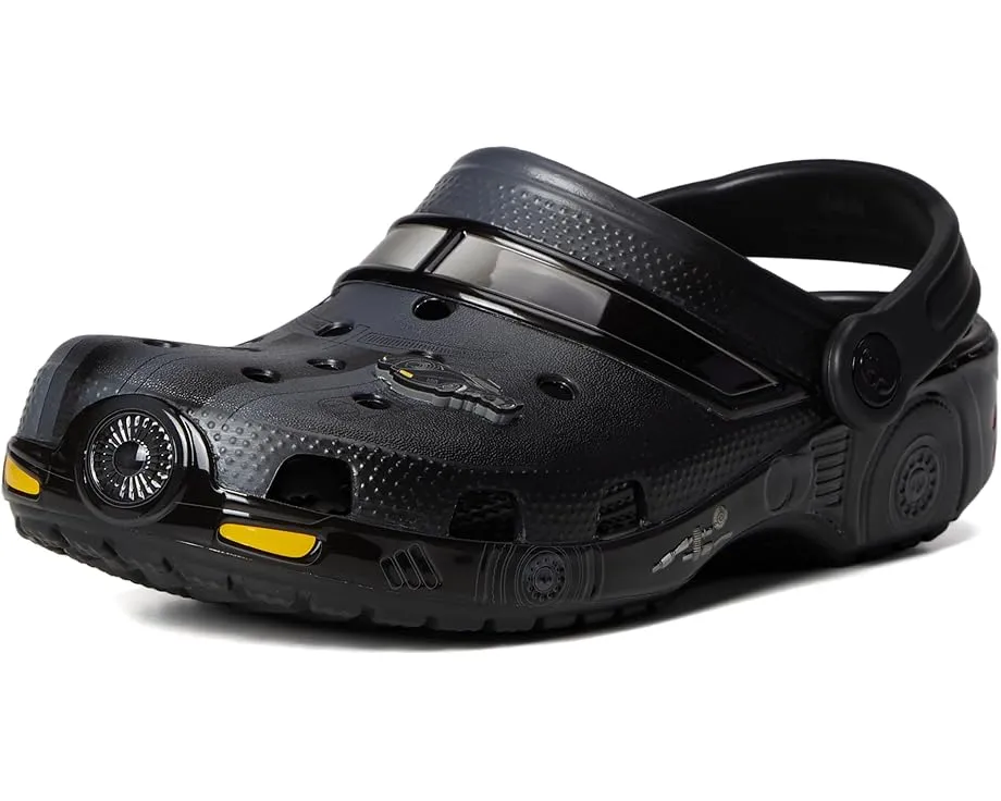 Кроксы Crocs Batman Batmobile Classic Clogs для детей с тематическим принтом