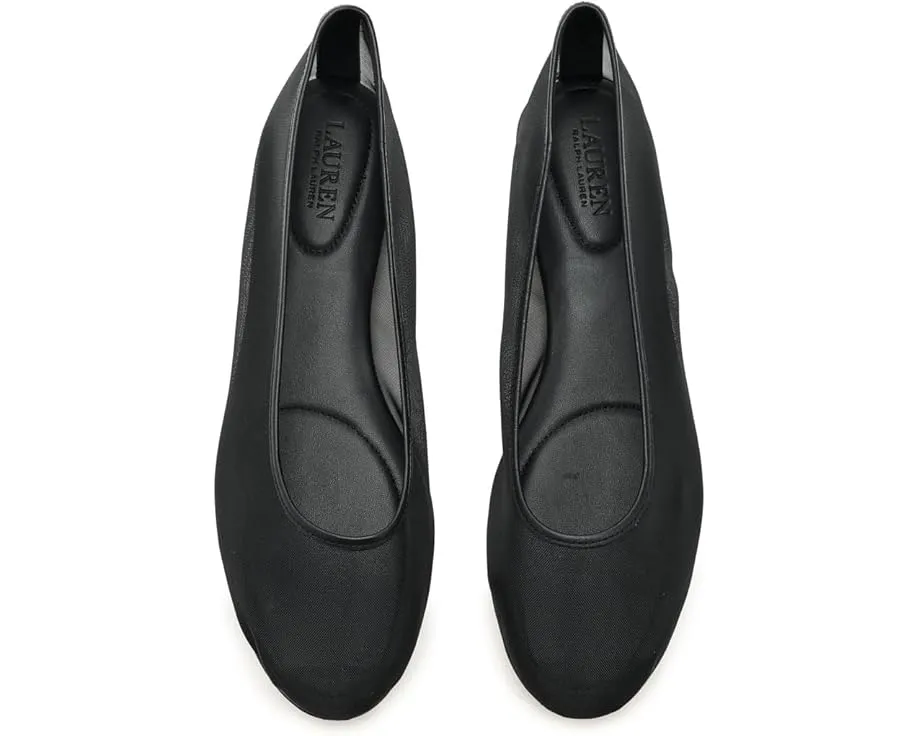 Балетки Lauren Ralph Lauren Jayna с сетчатым верхом и кожаной отделкой