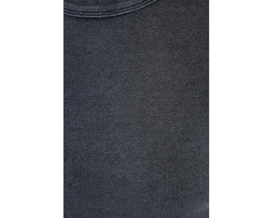 Футболка We The Free Atlas Crew Tee Black из ребристого хлопка