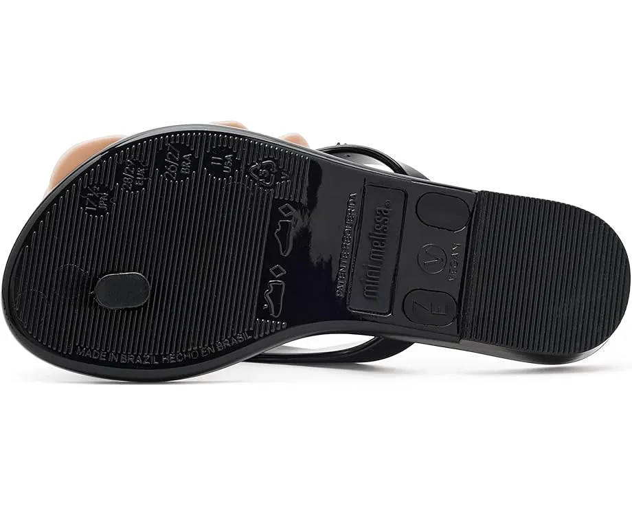 Сандалии Mini Melissa Harmonic Petals с цветочным апплике