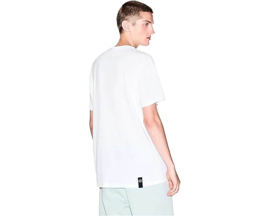 Футболка Armani Exchange с логотипом 1991 на груди из хлопка