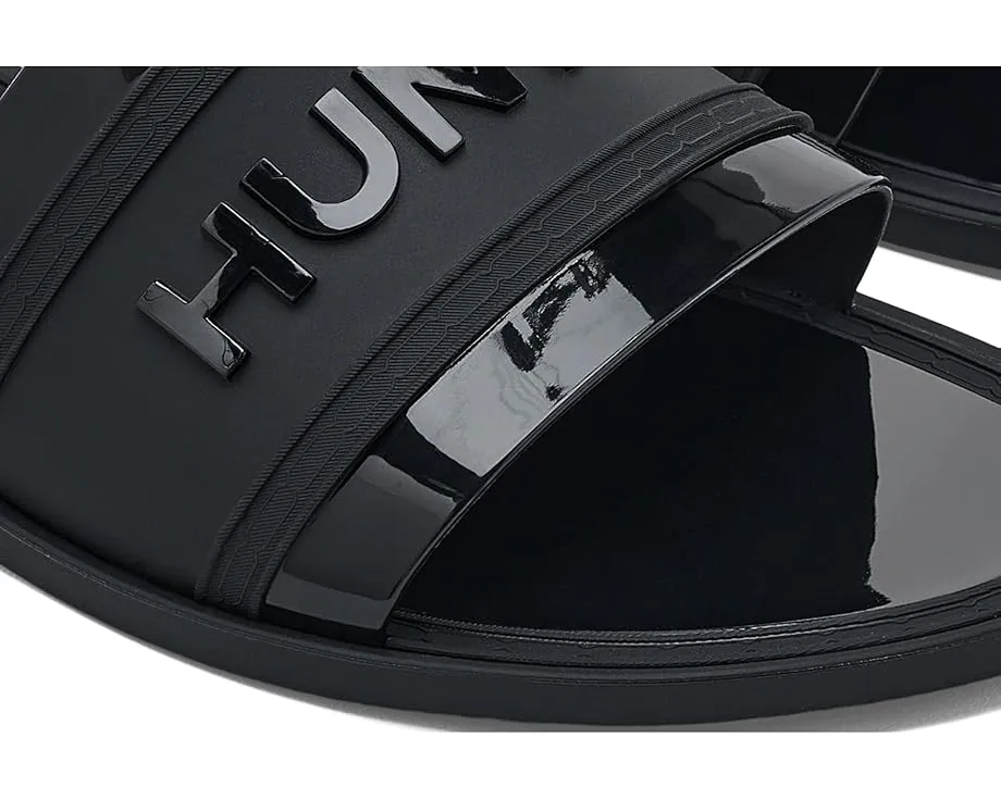 Повседневные сандалии Marina от Hunter с плоской подошвой и логотипом