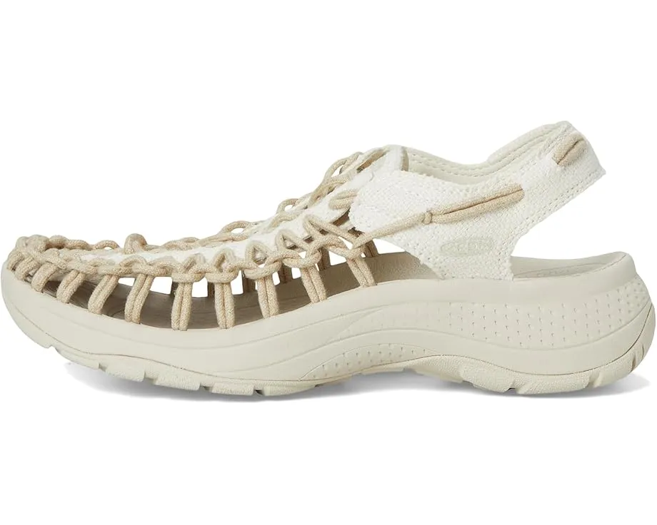 Сандалии KEEN Uneek Astoria Canvas с эластичными шнурками и пеной для амортизации