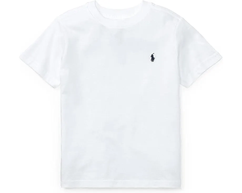 Футболка Polo Ralph Lauren Short Sleeve Jersey T-Shirt для подростков с круглым вырезом