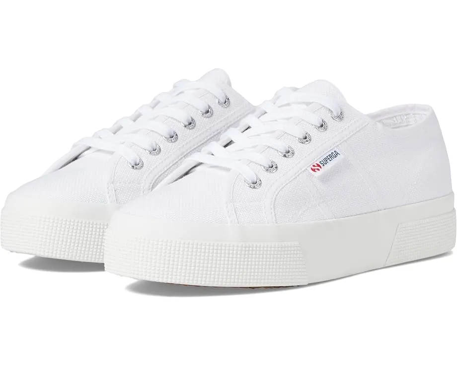 Кроссовки Superga 2740 Platform на платформе с верхом из хлопкового холста