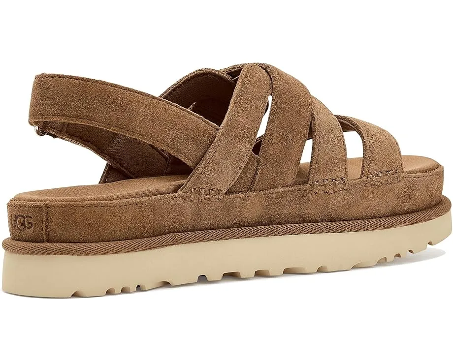 Сандалии UGG Goldenstar Gleam с бархатистым нубуком