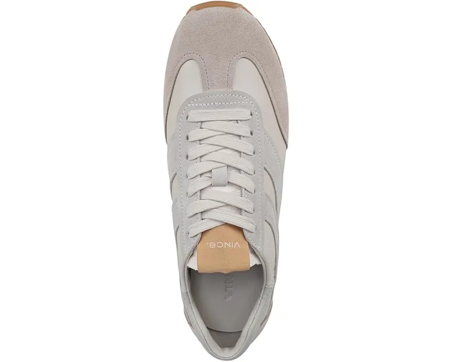 Кроссовки Vince Oasis Runner на шнуровке с мягкой стелькой и верхом из кожи