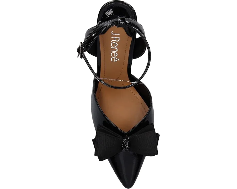 Босоножки J. Renee Shanaya на высоком каблуке с бантом и стелькой из пены