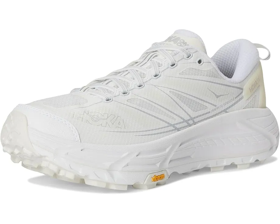 Трейловые кроссовки Hoka Mafate Speed 2 с подошвой Vibram Mega-Grip и технологией MetaRocker