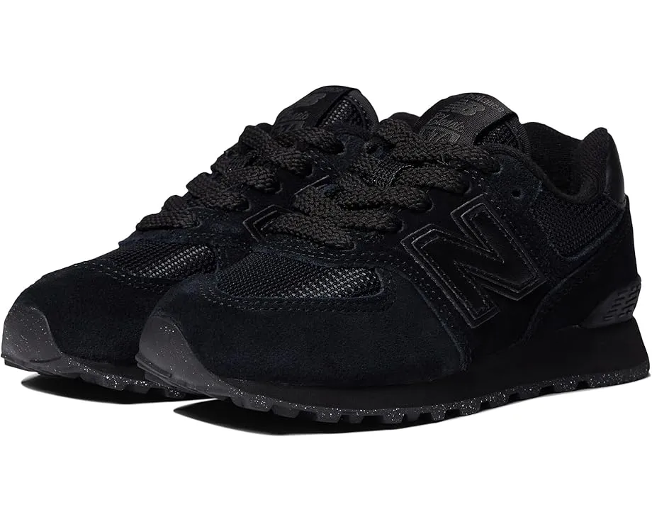 New Balance 574 Core детские кроссовки с верхом из замши и сетки