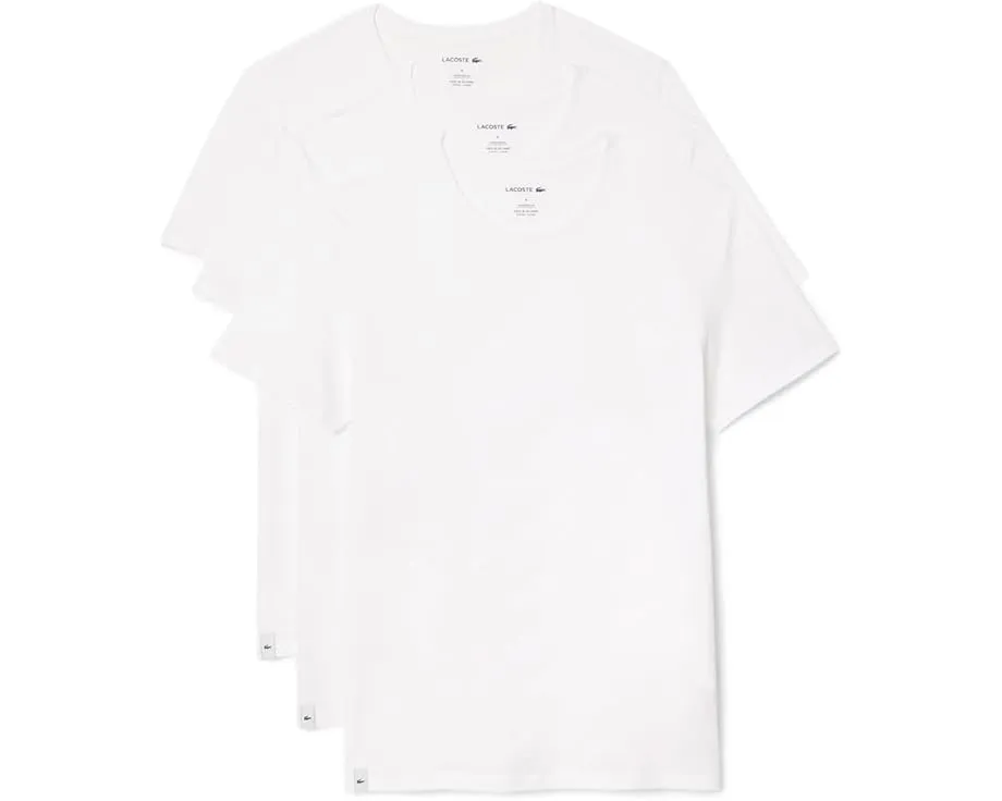 Lacoste Футболка с круглым вырезом приталенного кроя 3 шт
