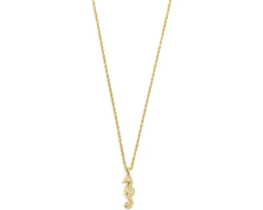 Короткое колье Kendra Scott Seahorse с подвеской-морским коньком