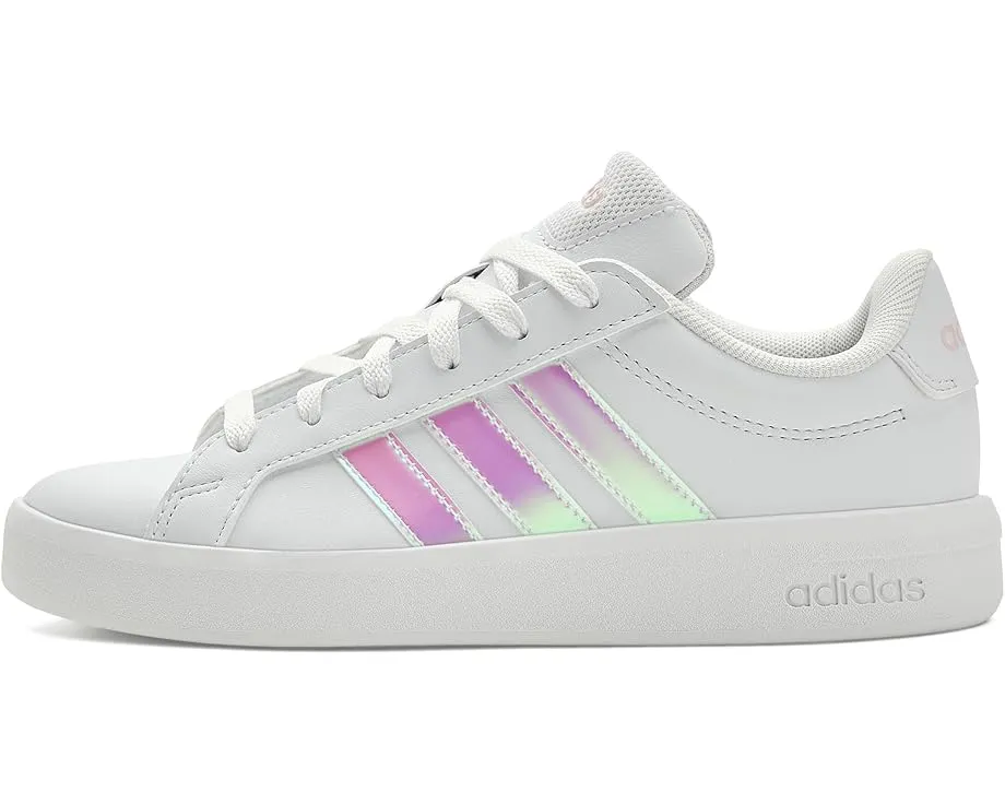 Детские кроссовки adidas Grand Court 3.0 с круглым носком и резиновой подошвой